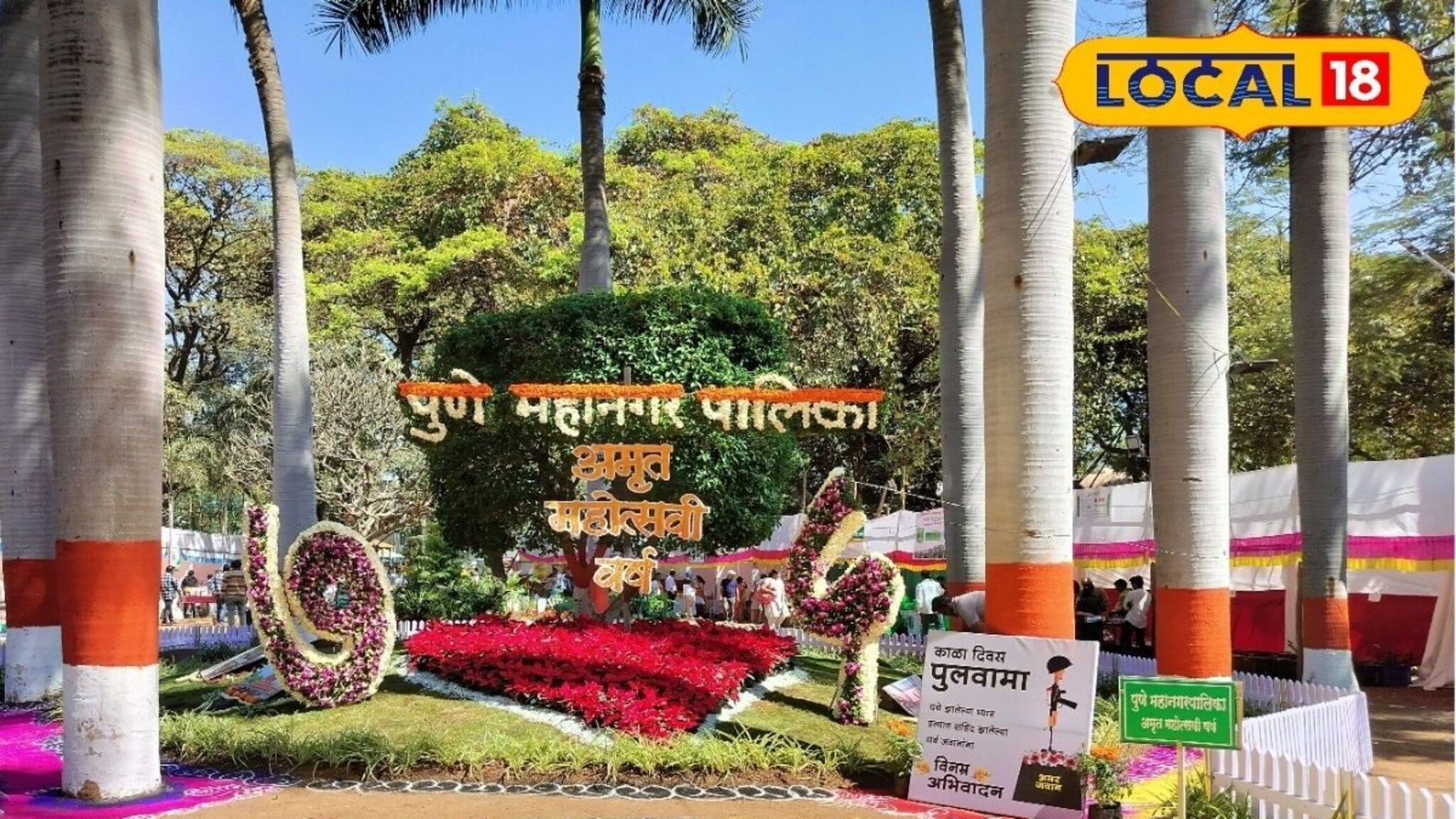 Flower Festival: छत्रपती संभाजी उद्यान बहरलं, पुण्यात फूल महोत्सव, यंदा काय आहे खास?