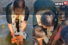 कुंभ स्नानाला गेली महिला, डुबकी मारण्याआधीच 'पाप' चोरीला गेलं, भाविक पाहत राहिले
