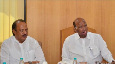 शरद पवार-अजित पवार