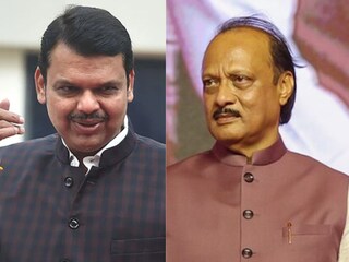 देवेंद्र फडणवीस-अजित पवार