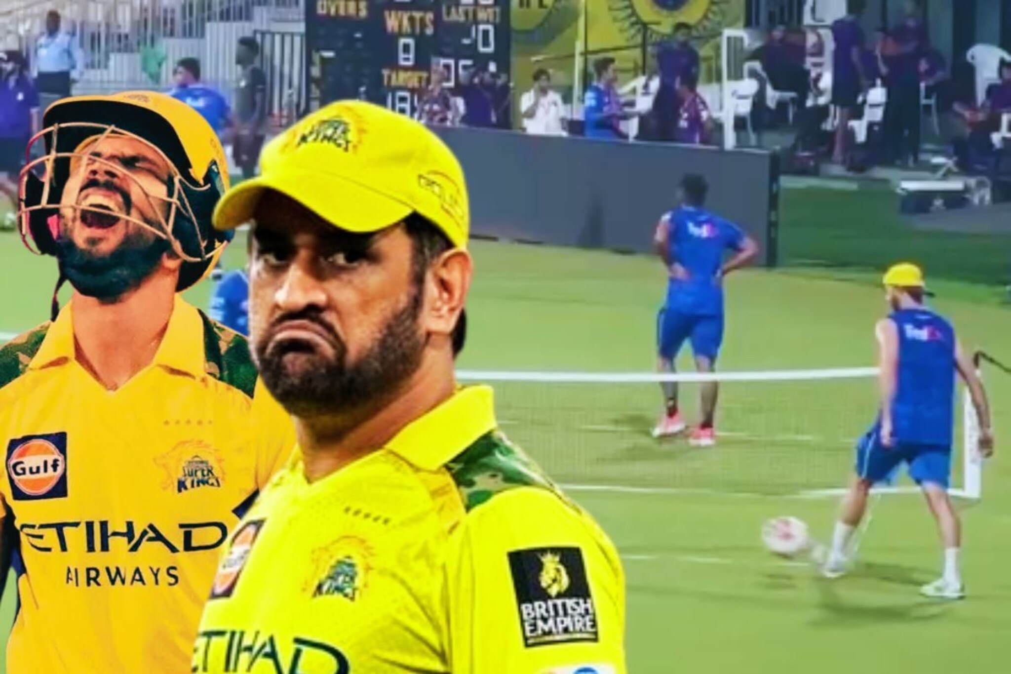 MS Dhoni ने धोक्याने बळकावली CSK ची कॅप्टन्सी? ऋतुराज चक्क फुटबॉल खेळताना दिसला