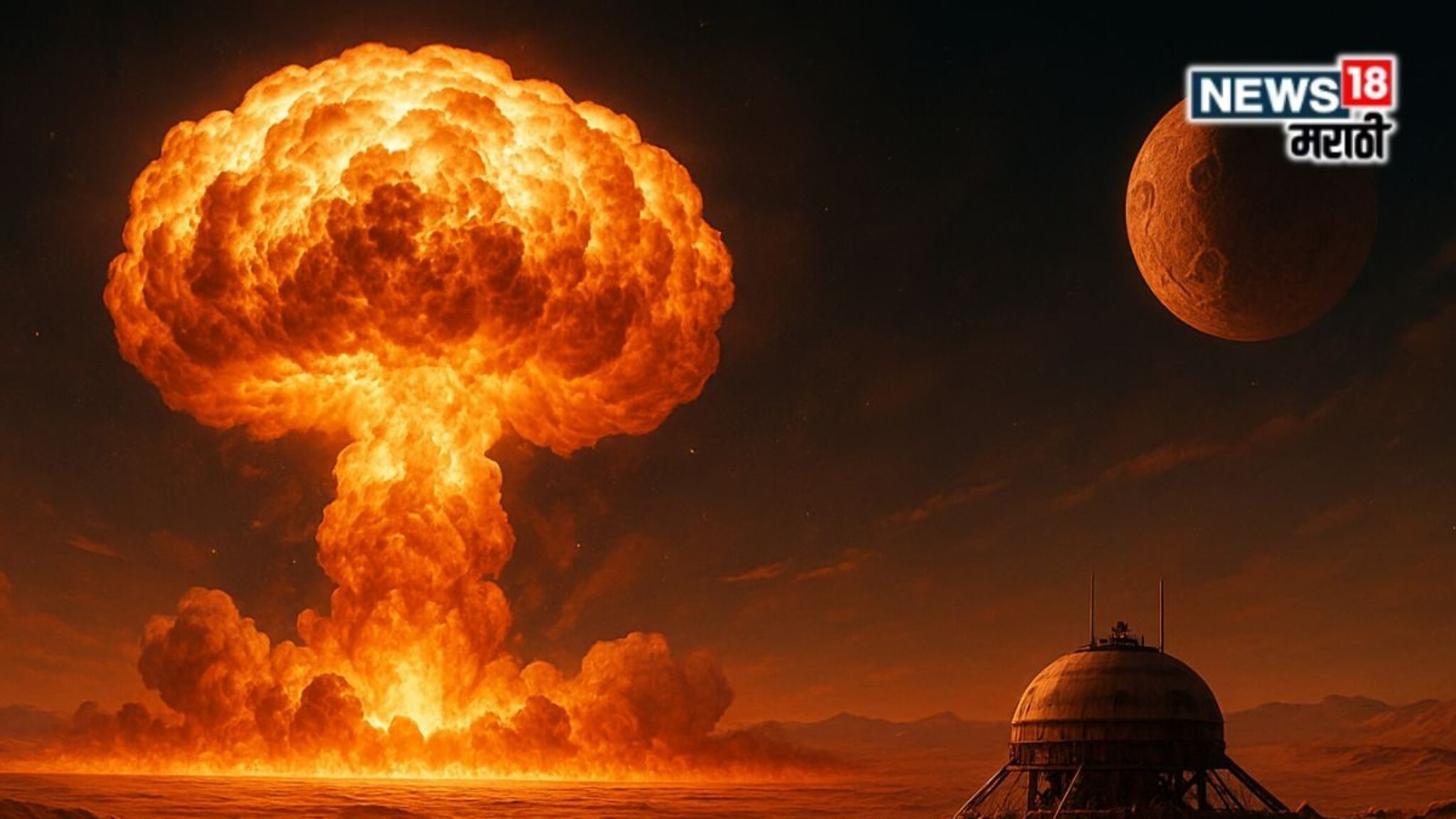 मंगळ ग्रहावर पूर्वी जीवन होते, मग कोणी केला Nuclear Attack? वैज्ञानिकांच्या दाव्याने खळबळ