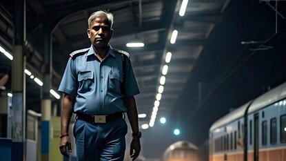 14 वर्षीय मुलीवर अत्याचाराचे आरोप, अकोल्याच्या TC ने मालगाडीसमोर उडी मारून आयुष्य संपवलं (Meta AI Image)