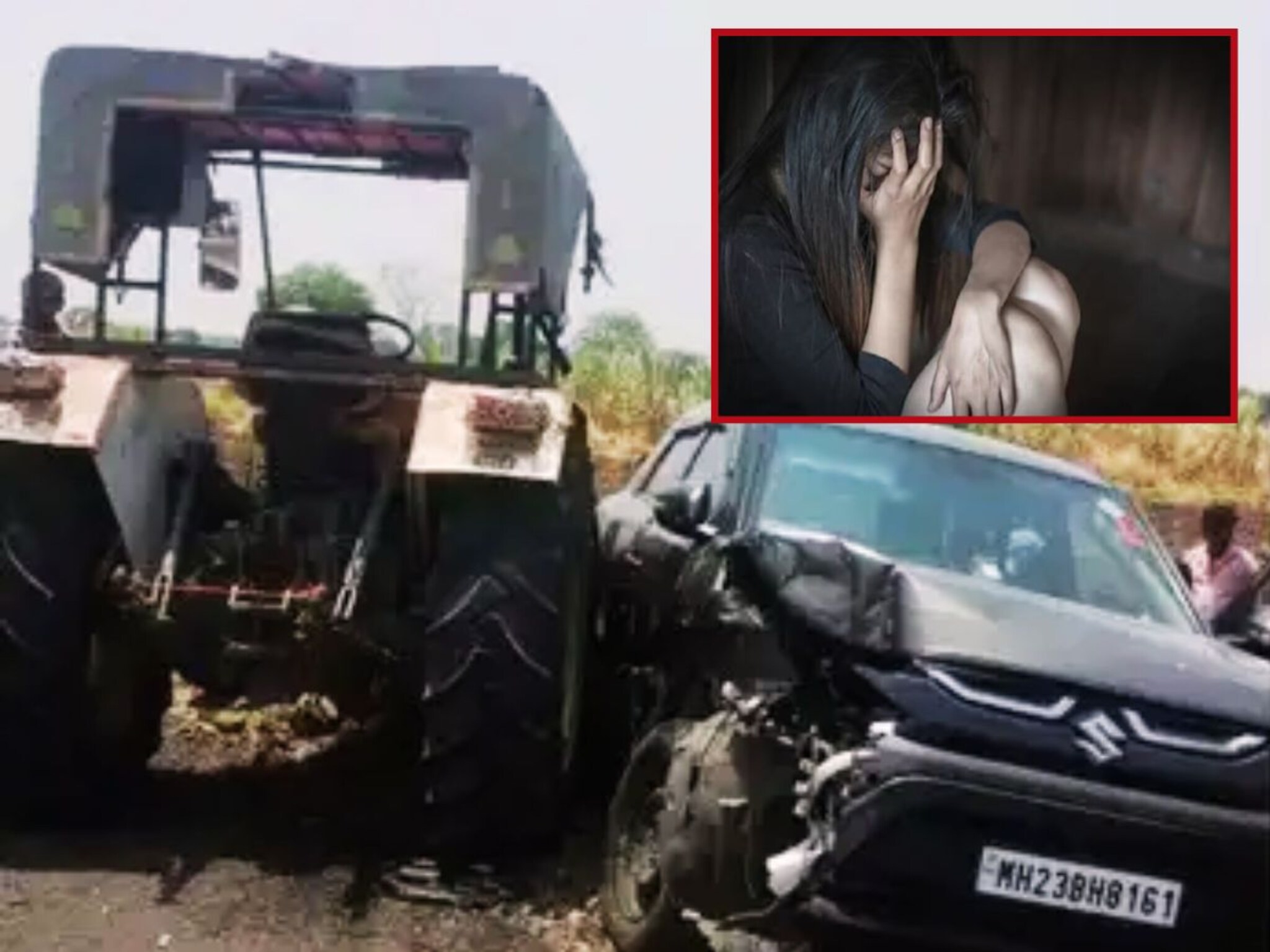 पीडितेच्या जिवंत वडिलांना वाहिली श्रद्धांजली, नराधमाने केलं बीडला हादरवणारं कांड