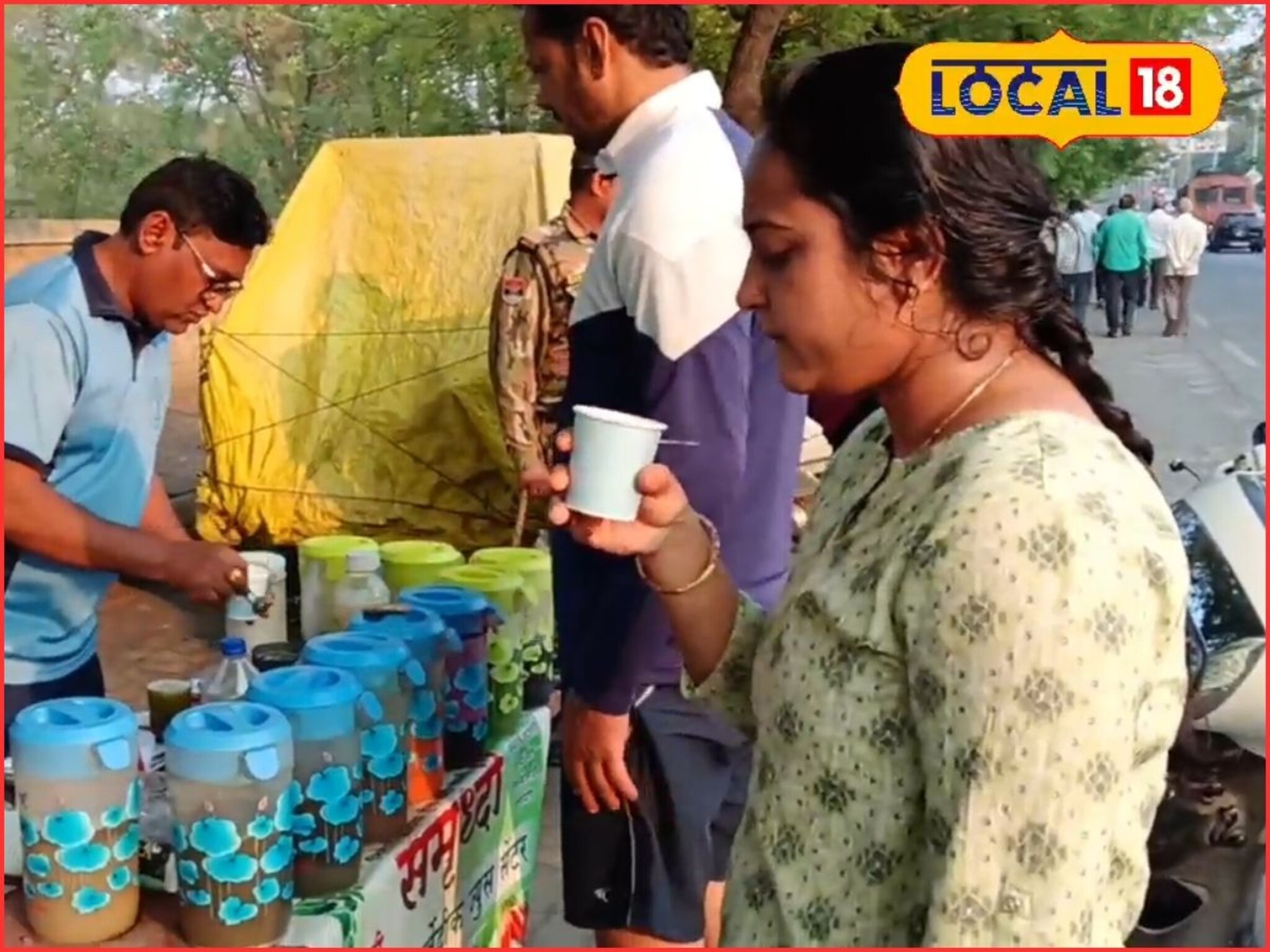 दुर्मिळ वनस्पतीचा आरोग्यदायी ज्यूस, पिण्यासाठी अमरावतीत रांगा, किंमत माहितीये का