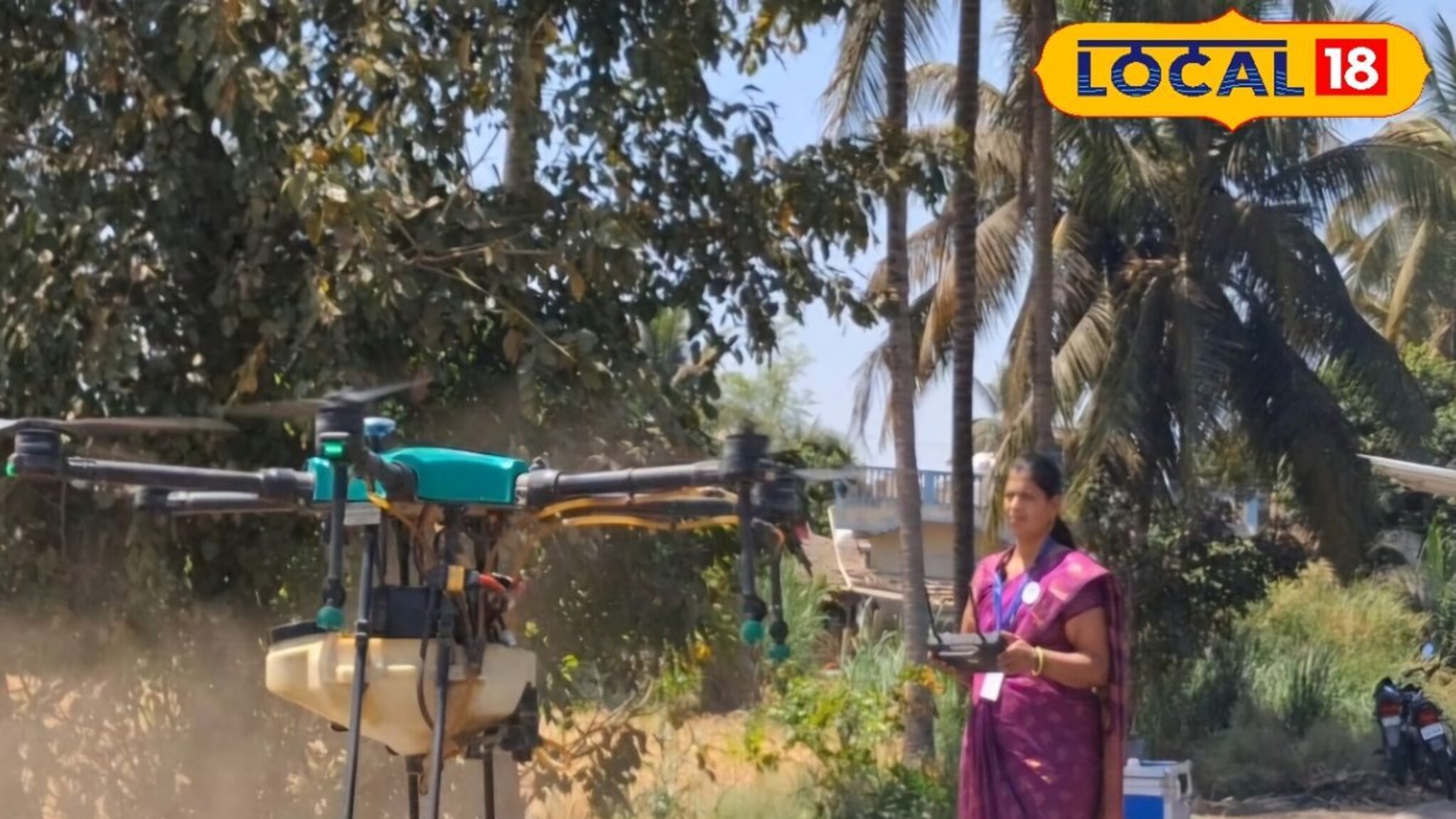 कठीण परिस्थितीला संयमाने दिलं तोंड, दहावी पास ड्रोन दीदीची प्रेरणादायी कहाणी