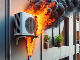 विंडो एसी ब्लास्ट अलर्ट विंडो एसी ब्लास्ट अलर्ट