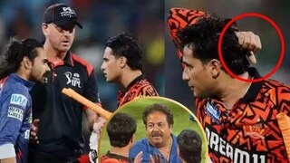 Rajiv Shukla entry in Abhishek Sharma Digvesh Rathi Fight Rajiv Shukla entry in Abhishek Sharma Digvesh Rathi Fight