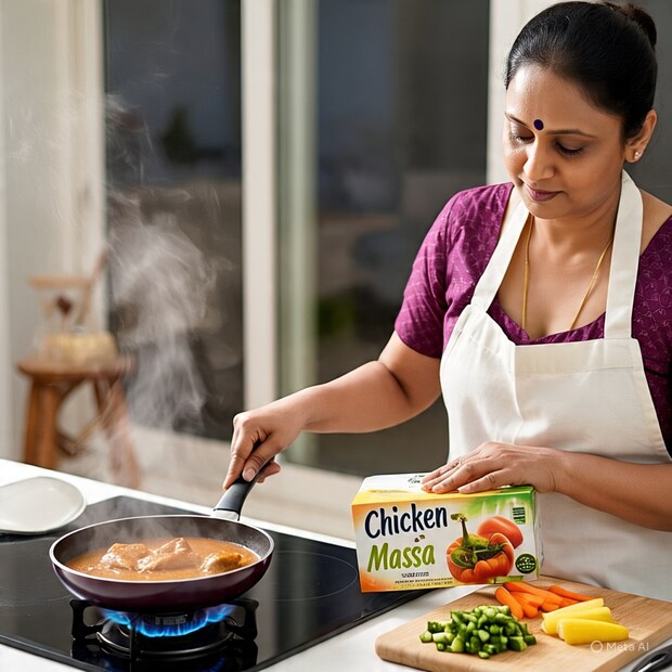 मांसाहार खाणारे बहुतेक लोक काही शाकाहारी पदार्थांमध्ये चवीसाठी या मसाल्याचा वापर करतात. पण शाकाहारी लोक मात्र यामध्ये नॉनव्हेज म्हणून हे मसाले घेणं टाळतात. (AI Generated Image)