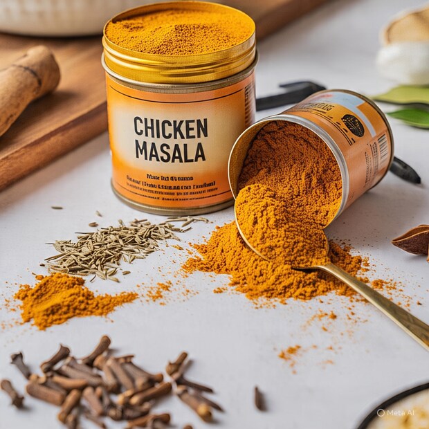 पण अन्न विज्ञान तज्ज्ञ आणि दिगा ऑरगॅनिक्सचे संस्थापक आलोक सिंग यांनी चिकन आणि मांस मसाला पूर्णपणे वनस्पती-आधारित असल्याचं सांगितलं आहे. (AI Generated Image)