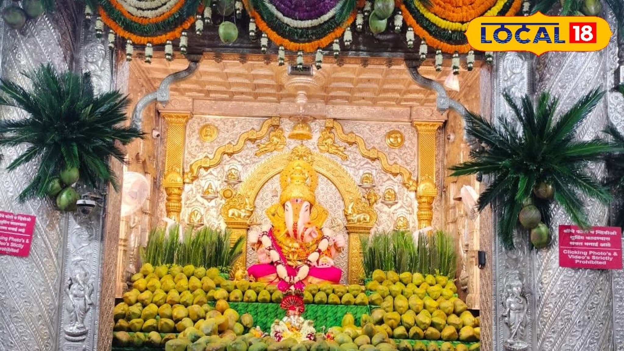 जय गणेश! ‘दगडूशेठ’ मंदिरात शहाळे महोत्सव, वैशाख पौर्णिमेला 5000 शहाळ्यांचा महानैवद्य, Video