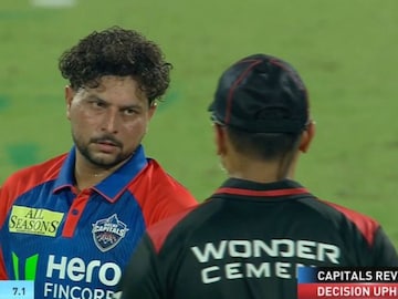 Kuldeep Yadav Angry on Umpire-
