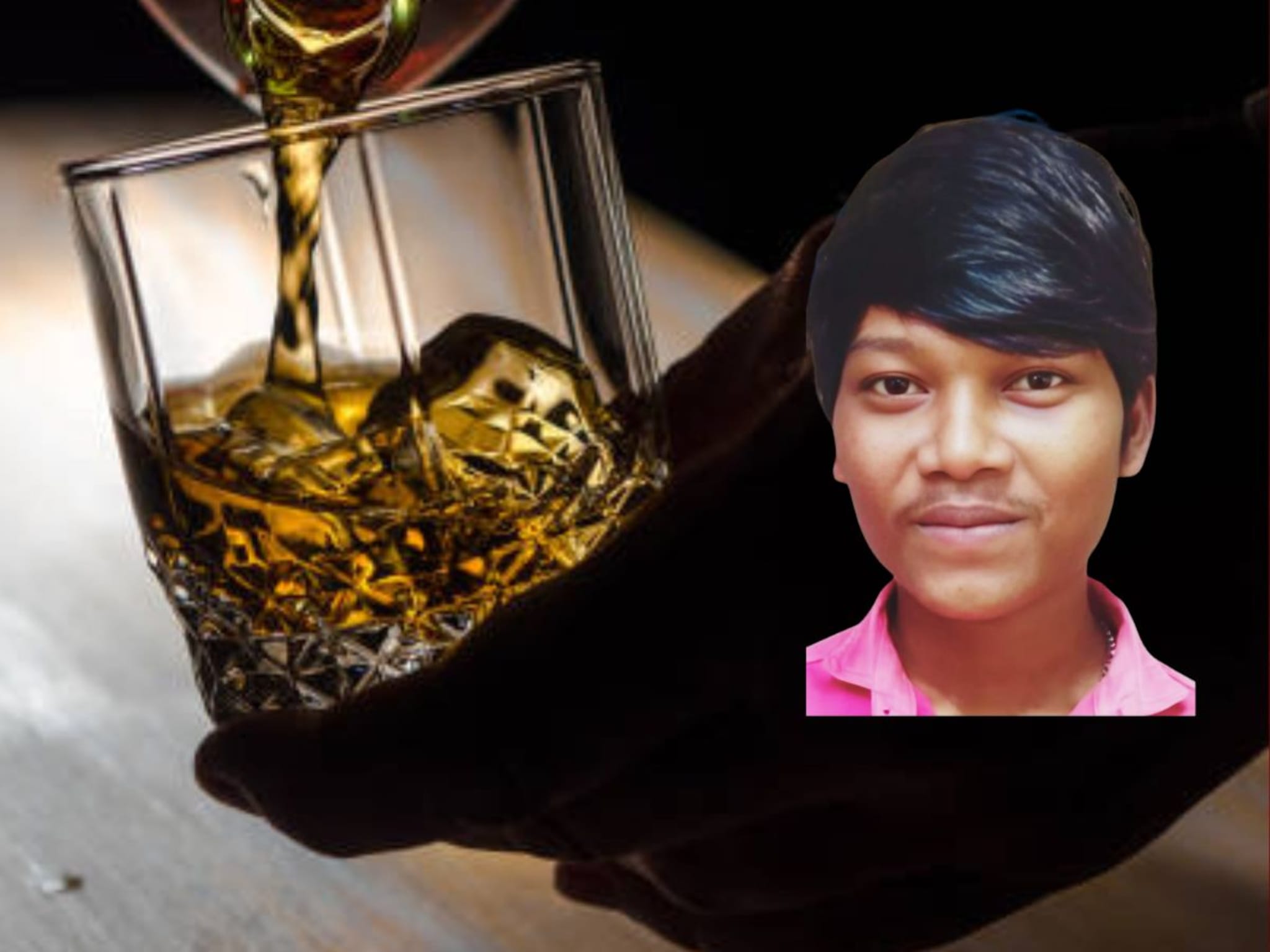 दारुचा ग्लास हातातून पडला अन् जीव गमावला, गुत्यावरील धक्कादायक घटना