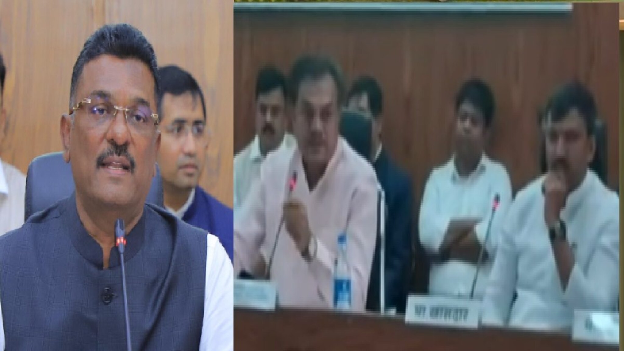 Video: ओमराजे निंबाळकर आणि राणा पाटील यांच्यात बैठकीत वाद, पालकमंत्री सरनाईक संतापले