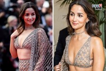 गुच्चीचा जाळीदार लेहंगा, कान्समध्ये आलिया भट्टचा देसी तडका,पाहा हटके लूकचे PHOTO
