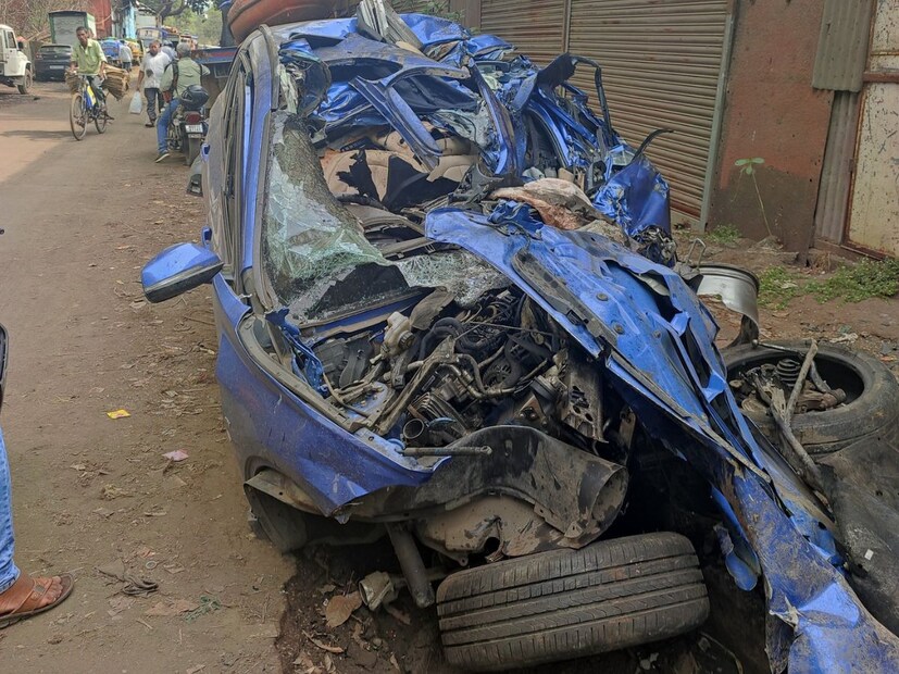 कार घेताना नेहमी सेफ्टी रेटिंग किती आहे, याचा विचार केला जातो. सेफ्टी रेटिंग ५ स्टार असेल तर निर्धास्त असतो. त्यातही जर चांगल्या ब्रँडची कार असेल तर बघायचं काम नाही. पण नुसतं सेफ्टी रेटिंग चांगलं असून याचा उपयोग नाही. याचं एक उदाहरण नवी मुंबईतून समोर आलं आहे. BMW सारख्या कंपनीचा भीषण अपघात झाला. या अपघातात कारचा पुर्ण चुराडा झाला असून फक्त चेसी उरली आहे. या अपघातात २८ वर्षीय तरुणाचा मृत्यू झाला. 