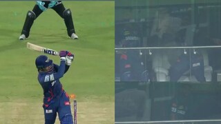 Nicholas pooran Loses cool