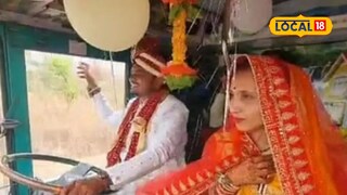 16-wheeler truck wedding