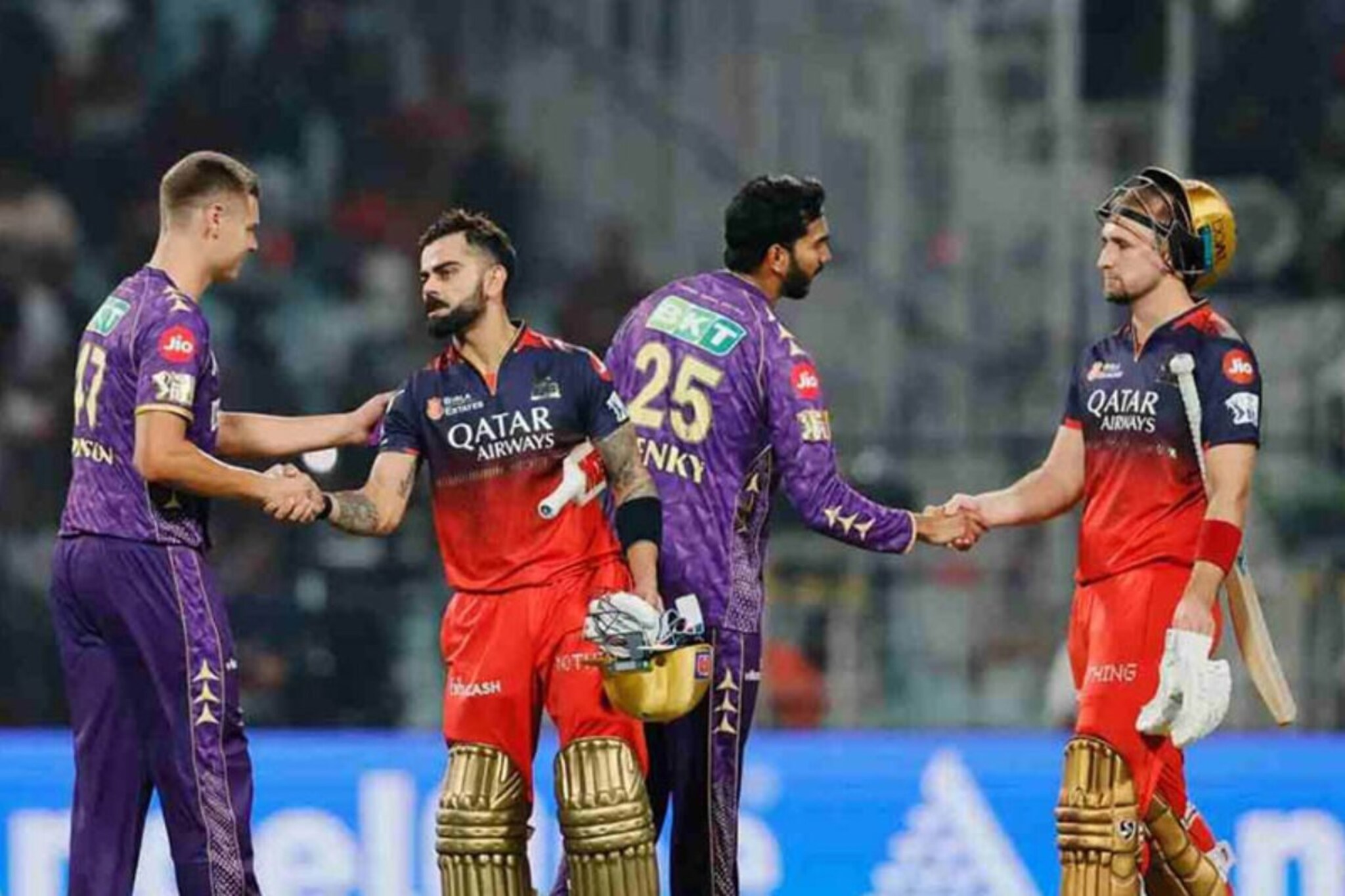 IPL पुन्हा सुरू व्हायच्या आधीच नव्या 'व्हिलन'ची एन्ट्री, RCB vs KKR मॅचवर संकट