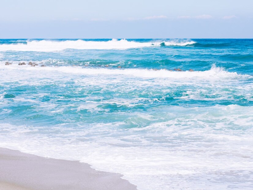 समुद्राचं पाणी निळं असण्यामागे एक वैज्ञानिक कारण आहे. समुद्राच्या पाण्यात इंद्रधनुष्याचा प्रकाश पडल्यानंतर इंद्रधनुष्याचे रंग पाण्यात मिसळतात. पण निळा रंग मात्र पाण्यात अवशोषित होत नाही. त्यामुळे समुद्राचा रंग निळा दिसतो.