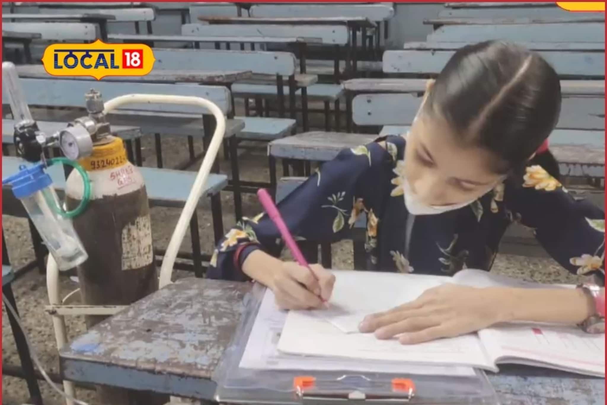 गंभीर आजार, ऑक्सिजन सपोर्टवर दिली परीक्षा, कल्याणच्या लेकीचं दहावीत यश! Video