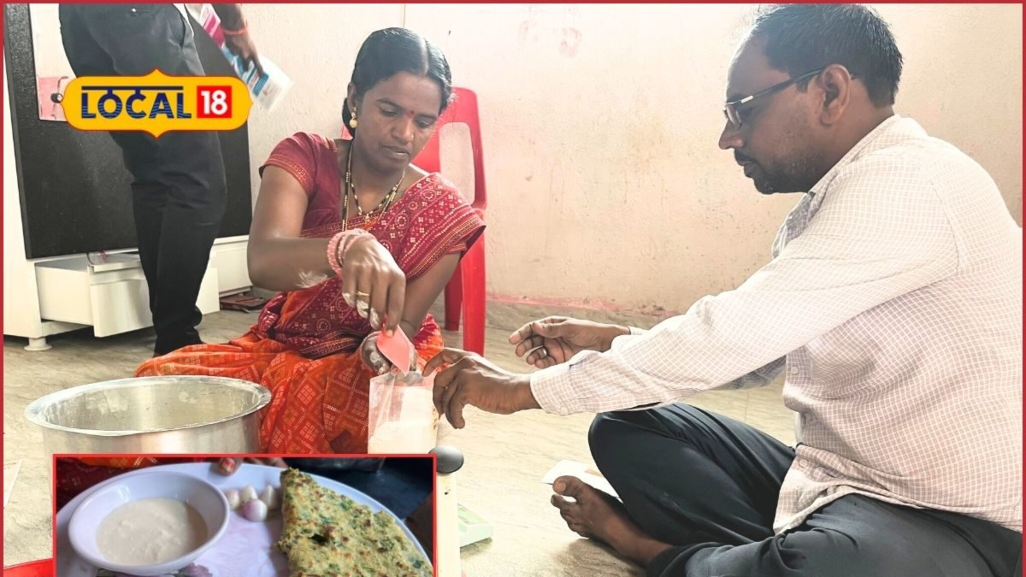 धपाट्याचा स्टॉल लावला अन् सुचली बिझनेस आयडिया, आता महिलेची कमाई लाखात!