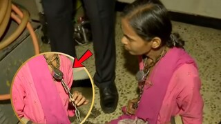 Kolhapur Crime News woman was kept locked in a chain 