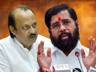अजित पवार-एकनाथ शिंदे