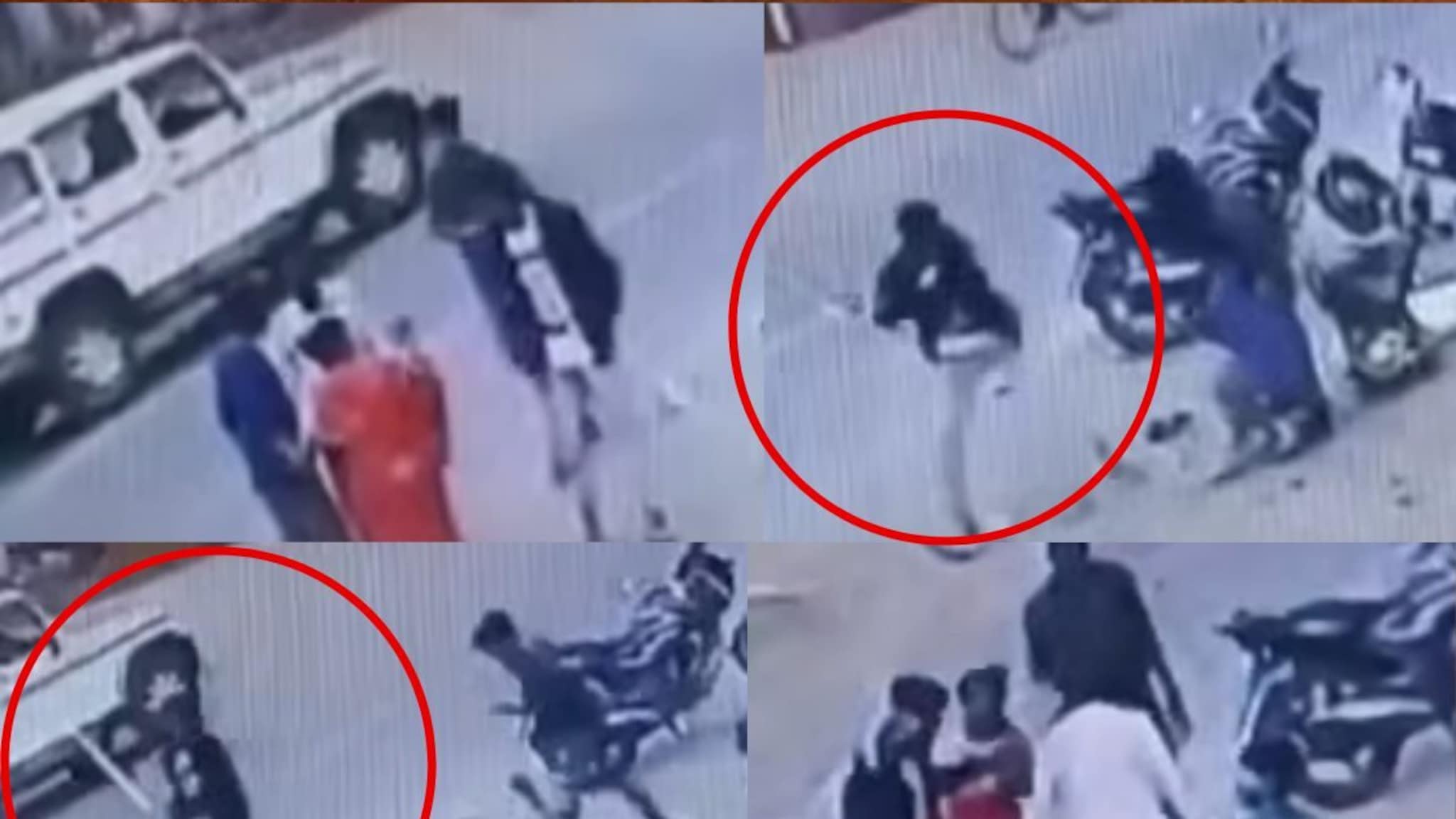 सख्खा भाऊ पक्का वैरी... मित्रांच्या मदतीने केला भाऊ आणि वहिनीवर जीवघेणा हल्ला, CCTV समोर