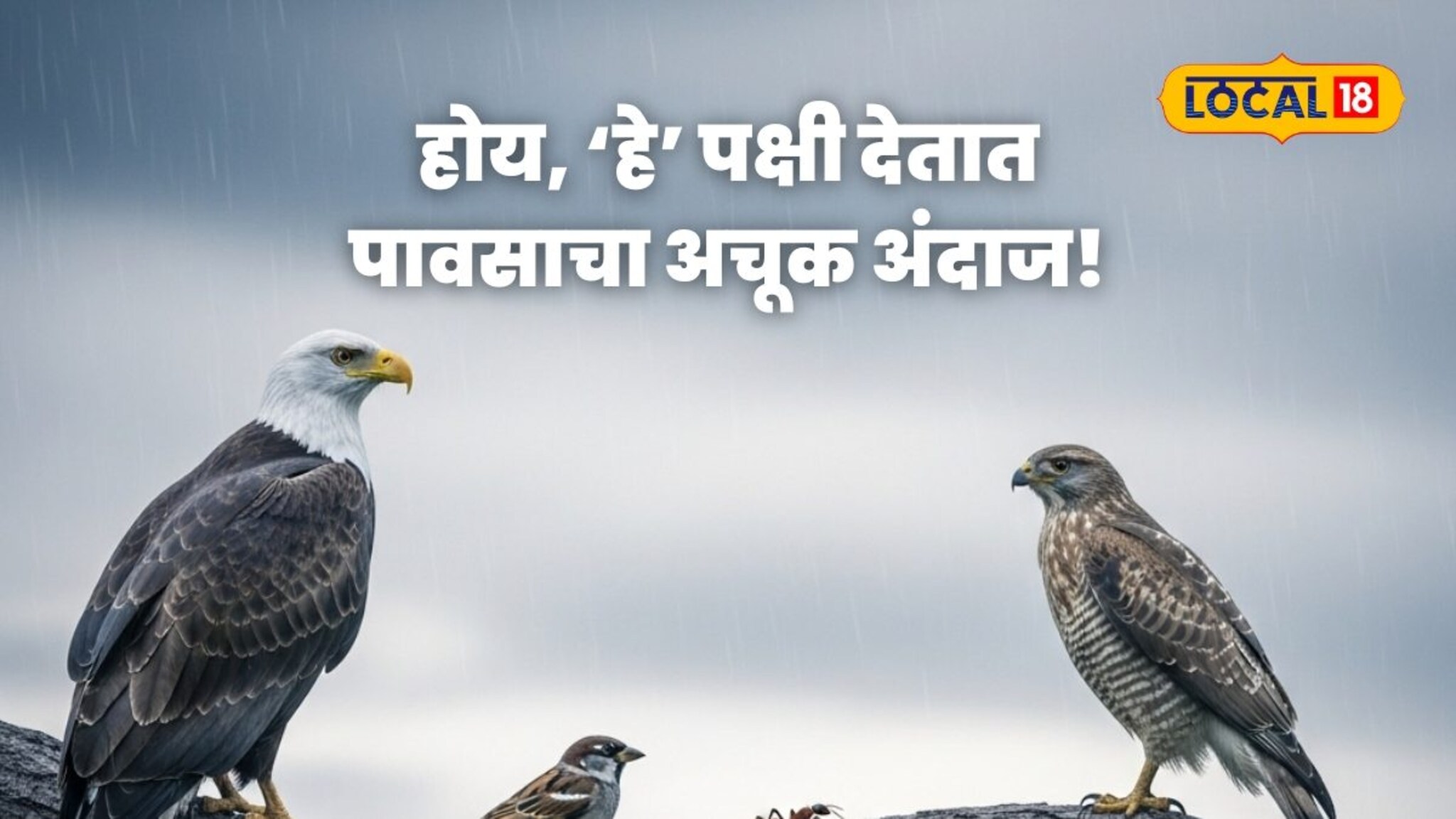 AI आणि Google पेक्षाही 'हे' पक्षी आहेत हुशार; अचूक सांगतात पावसाचा अंदाज! कसे ओळखाल त्यांचे संकेत?