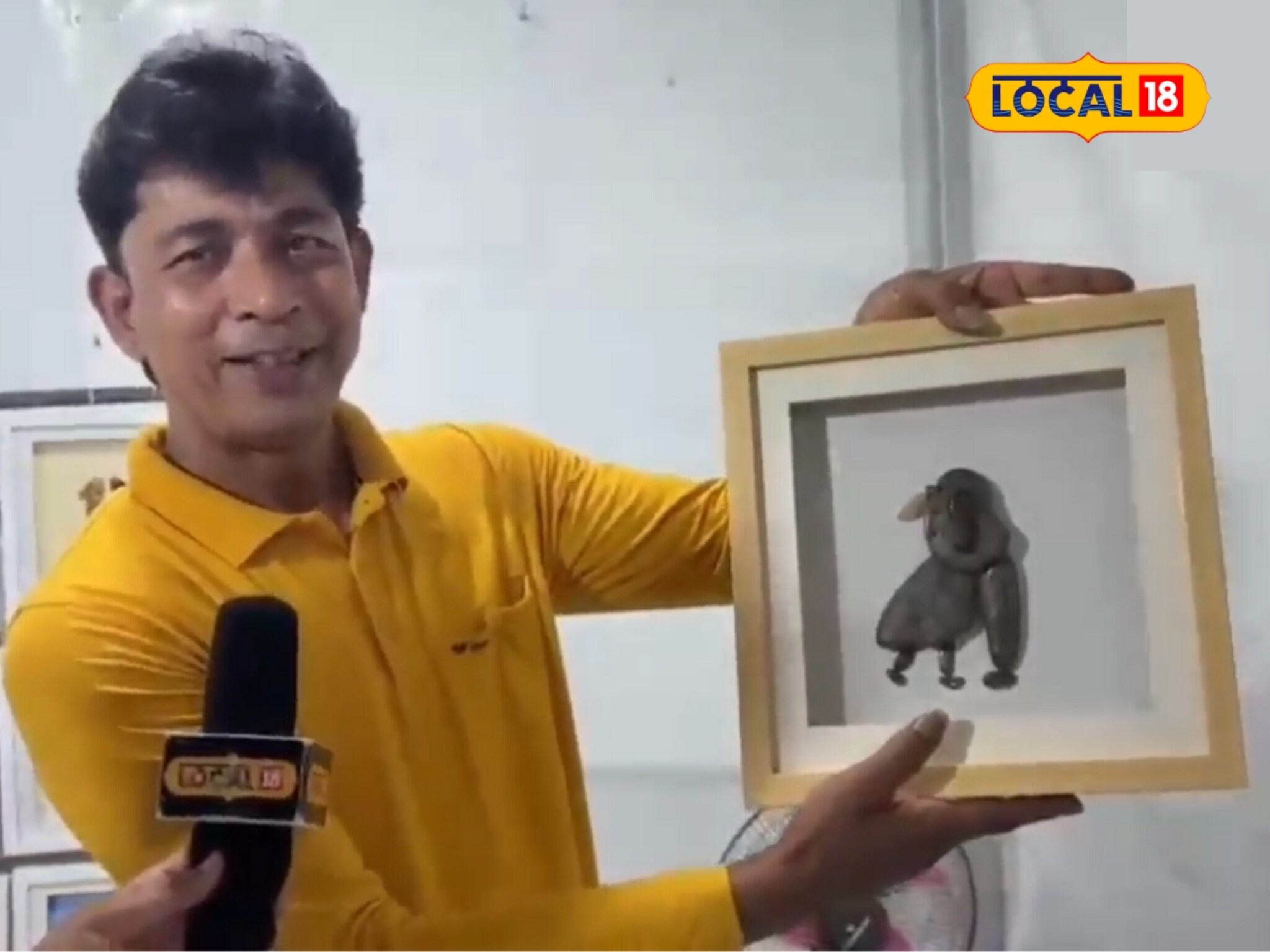 भन्नाट कलाकार! त्याच्या हातातील प्रत्येक दगड व्यक्त करतो भावना; आज जगभरात कमवलंय नाव