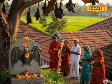Bat worship village