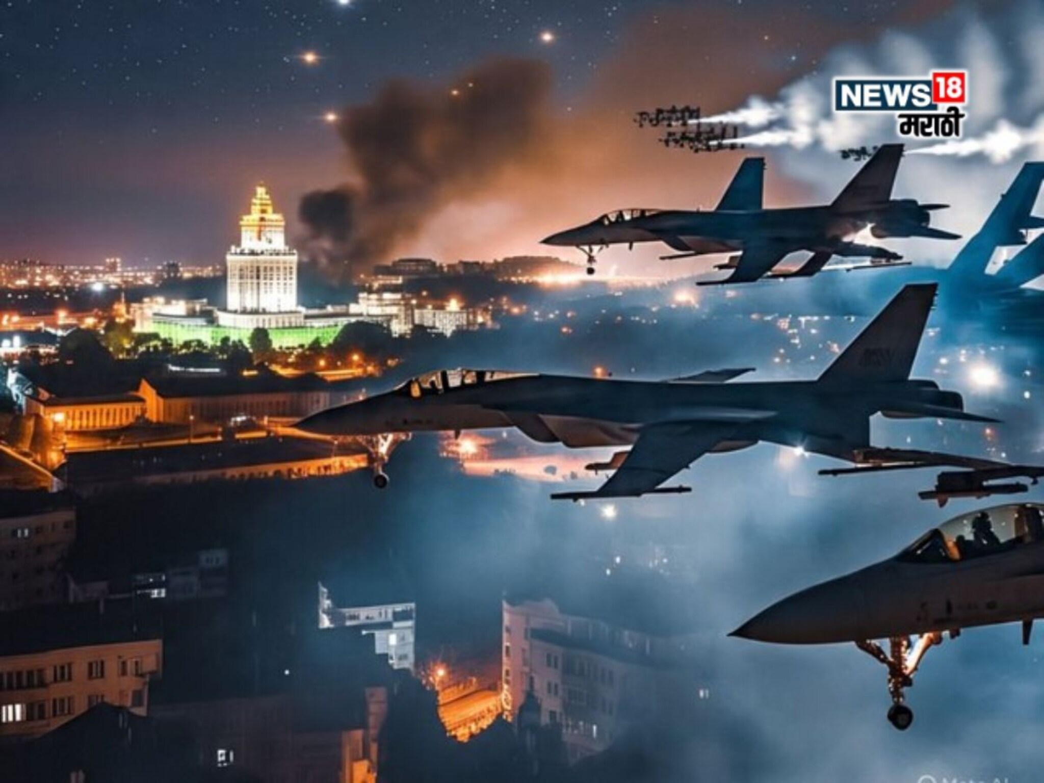 युक्रेनचा रशियावर इतिहासातली सर्वात मोठा हल्ला, संपूर्ण देशात खळबळ; 40 हून अधिक Aircraft उद्ध्वस्त