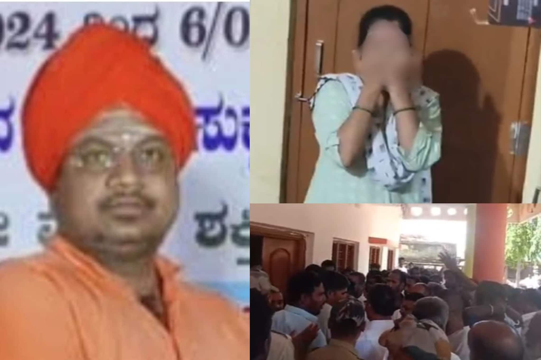 स्वामींच्या मठात महिला मुक्कामी, ग्रामस्थांना सुगावा लागला, मध्यरात्री राडा