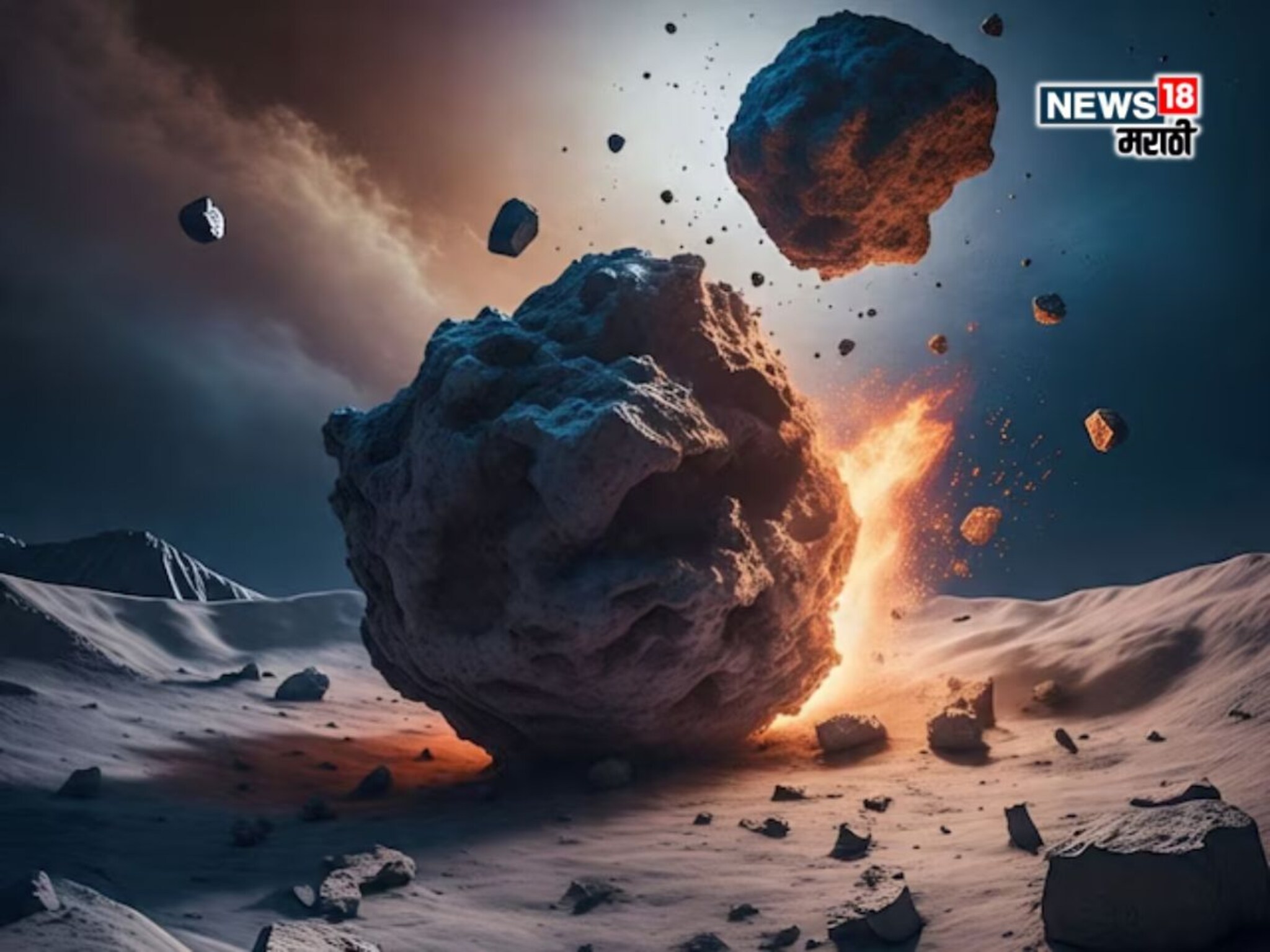 पृथ्वी वाचली पण चंद्र धोक्यात, वैज्ञानिकांचा थरकापजनक इशारा; अवकाशातील महाभयंकर विस्फोटाची वेळ, तारीख समोर