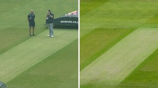 'पिच कुठे आहे?', पहिल्या टेस्ट मॅचच्या खेळपट्टीचा Photo समोर, टीम इंडिया टेन्शनमध्ये! 'पिच कुठे आहे?', पहिल्या टेस्ट मॅचच्या खेळपट्टीचा Photo समोर, टीम इंडिया टेन्शनमध्ये!