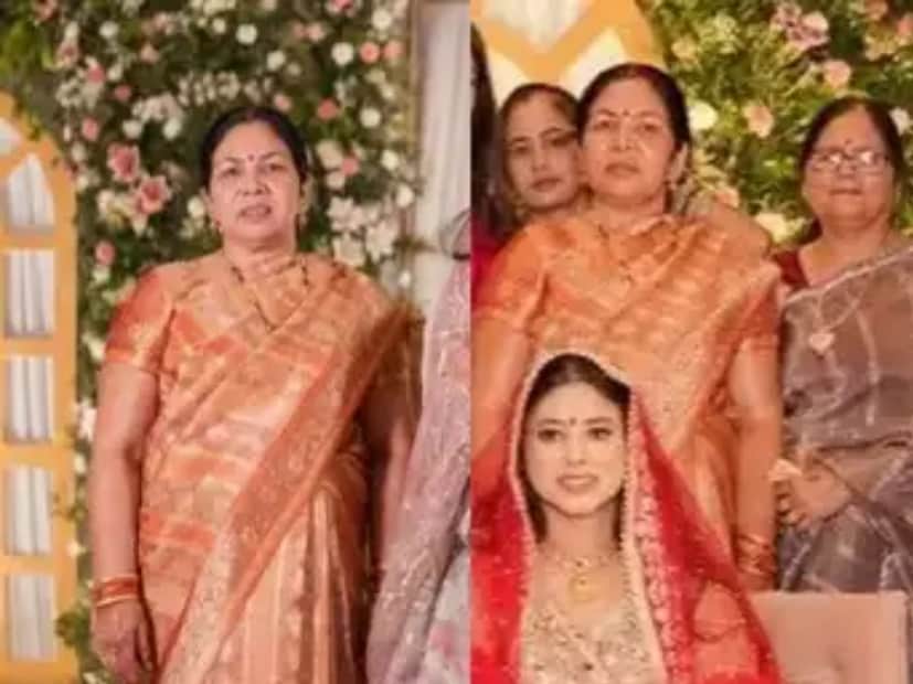 या सोहळ्यात रिंकूचे संपूर्ण कुटुंब खूपच साधं दिसतं होतं. जरी त्यांचा मुलगा इतका मोठा क्रिकेटरला असला तरी कुटुंबियांनी साधेपणा सोडला नाही. 
