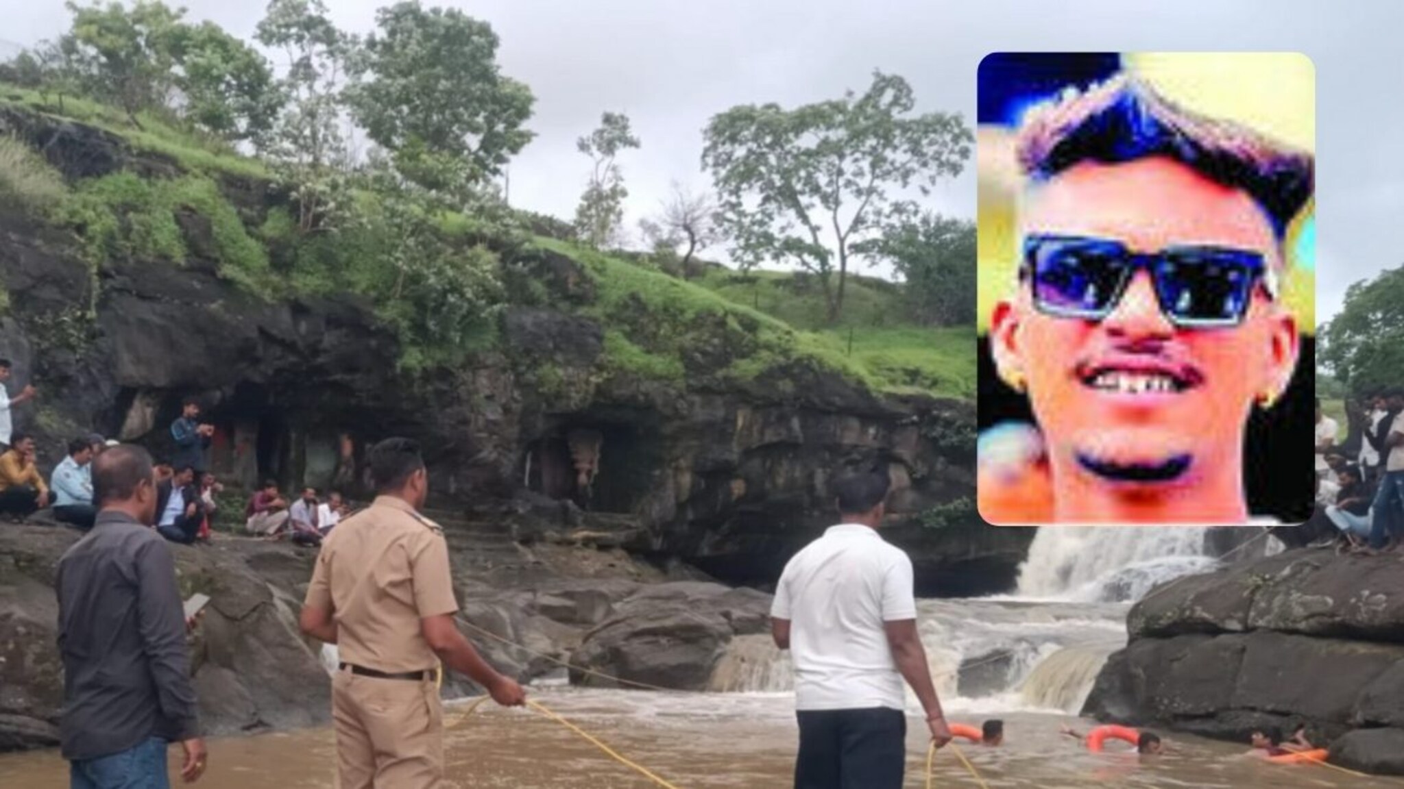 भावाला वाचवले पण स्वतः बुडाला! 21 वर्षीय तरुणाचा जोगेश्वरी धबधब्यात दुर्दैवी अंत, पर्यटकांनो, सावध व्हा!