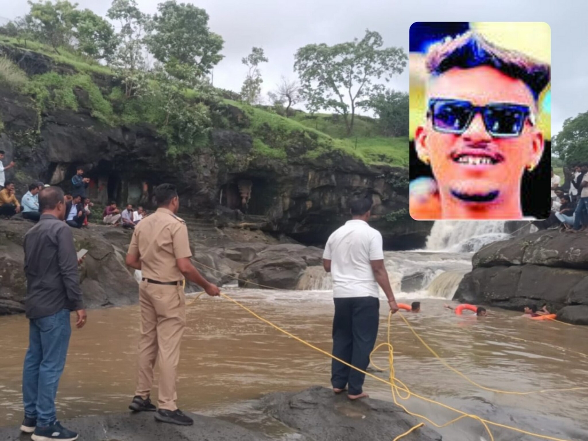 भावाला वाचवले पण स्वतः बुडाला! 21 वर्षीय तरुणाचा जोगेश्वरी धबधब्यात दुर्दैवी अंत, पर्यटकांनो, सावध व्हा!