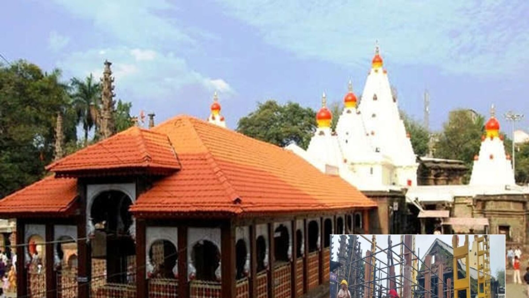 Kolhapur News: अंबाबाई मंदिरातील गरुड मंडपाच्या कामाला वेग, 10 दिवसांत 48 खांब उभारणार!