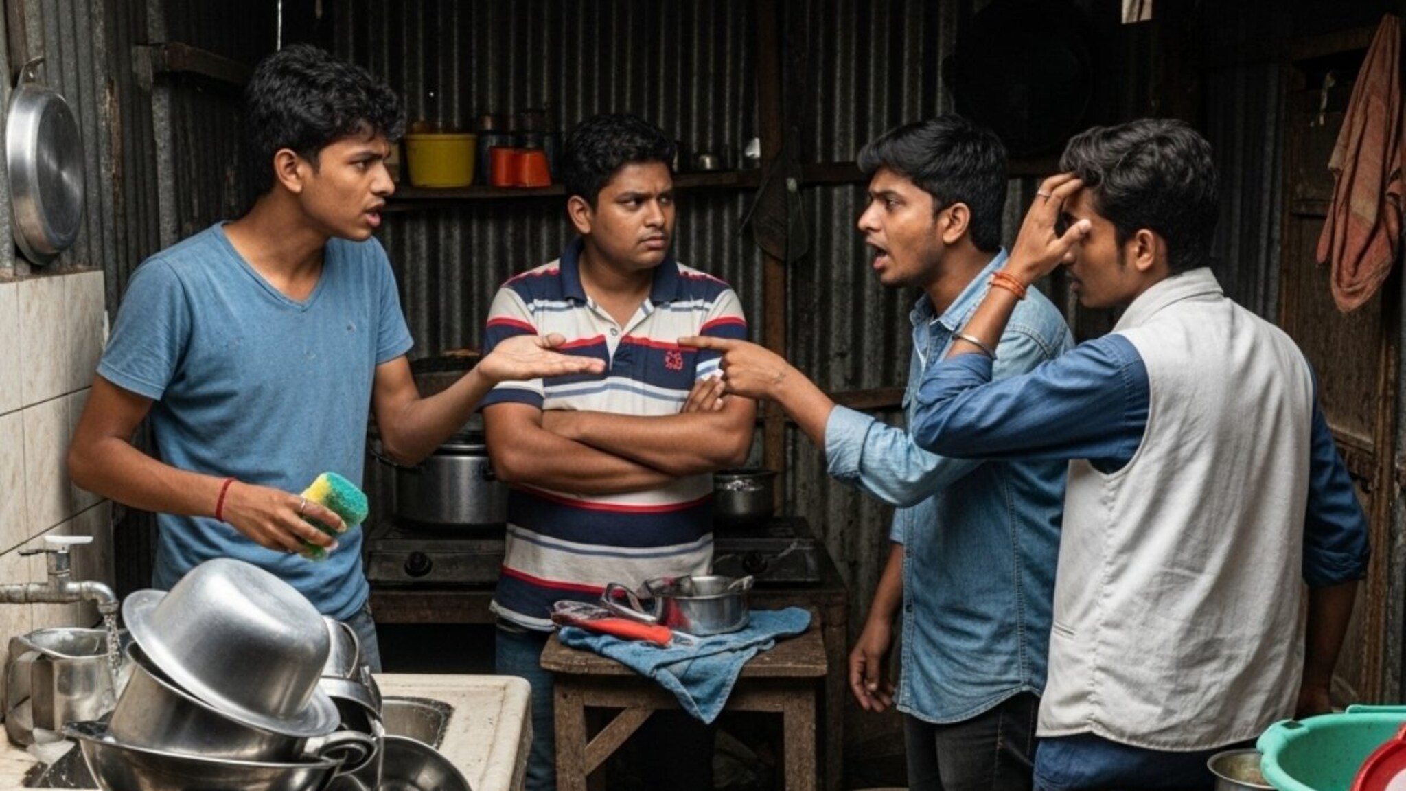 "भांडी का घासली नाही", म्हणत पेटला वाद अन् घरात सांडला रक्ताचा सडा; एकावर ब्लेडने सपासप वार!