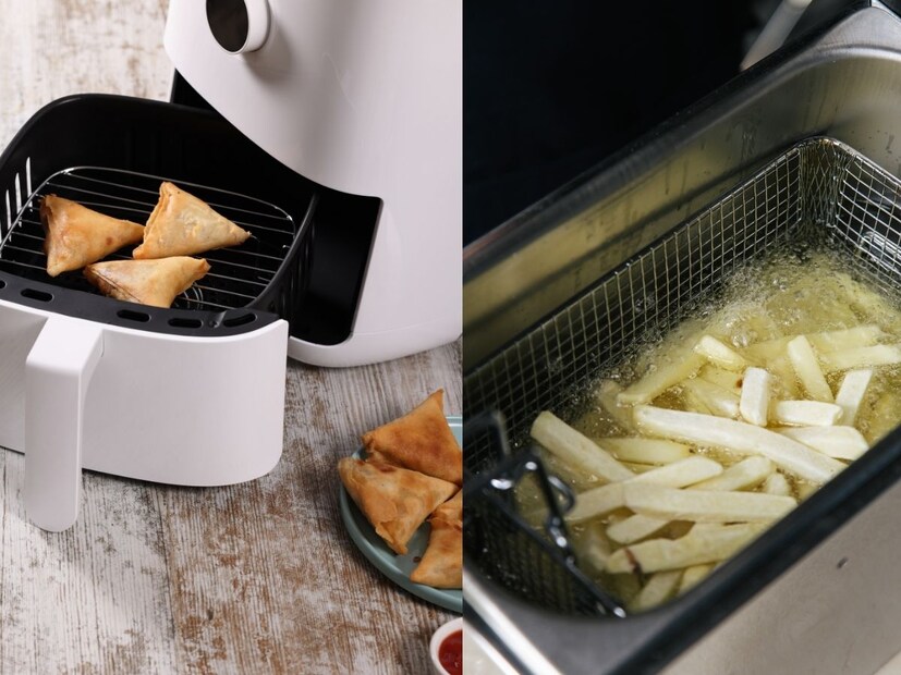 एअर फ्रायरमध्ये अन्न डीप फ्रायरपेक्षा अधिक सहजपणं शिजतं. पण एअर फ्रायरमध्ये शिजवलेलं अन्न डीप फ्रायरमध्ये बनवलेल्या अन्नासारखे कुरकुरीत होत नाही.