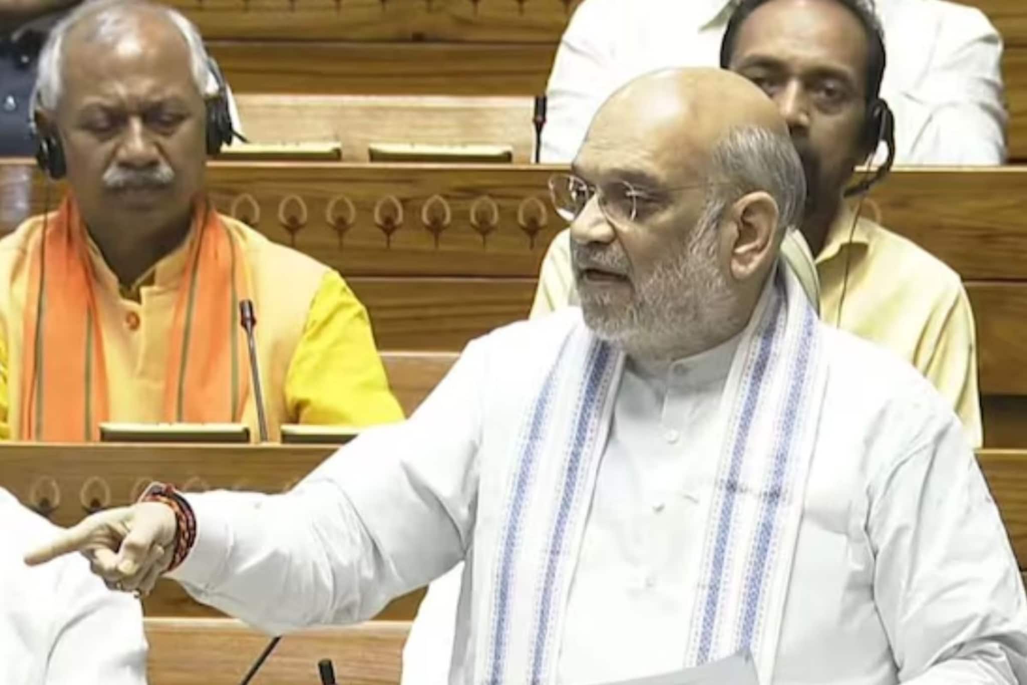 ठार झालेले दहशतवादी पाकिस्तानीच कसे? शाह यांनी धडाधड पुरावे सांगितले...