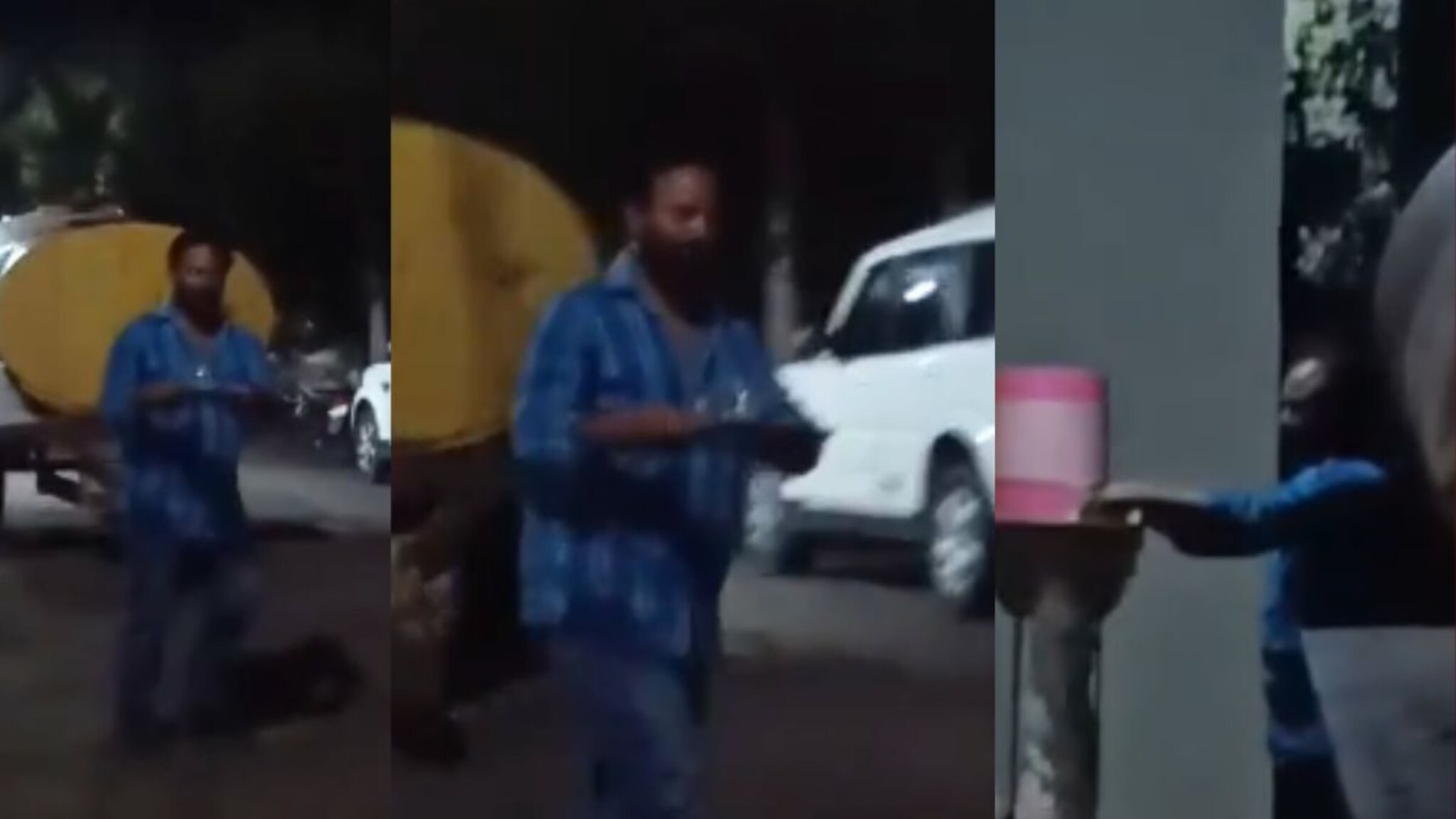 Beed Crime News : 'राम नाम सत्य है...घराबाहेर नैवेद्य', कराडचा राइट हँड गोट्याचं अघोरी कृत्य, व्हिडीओ व्हायरल