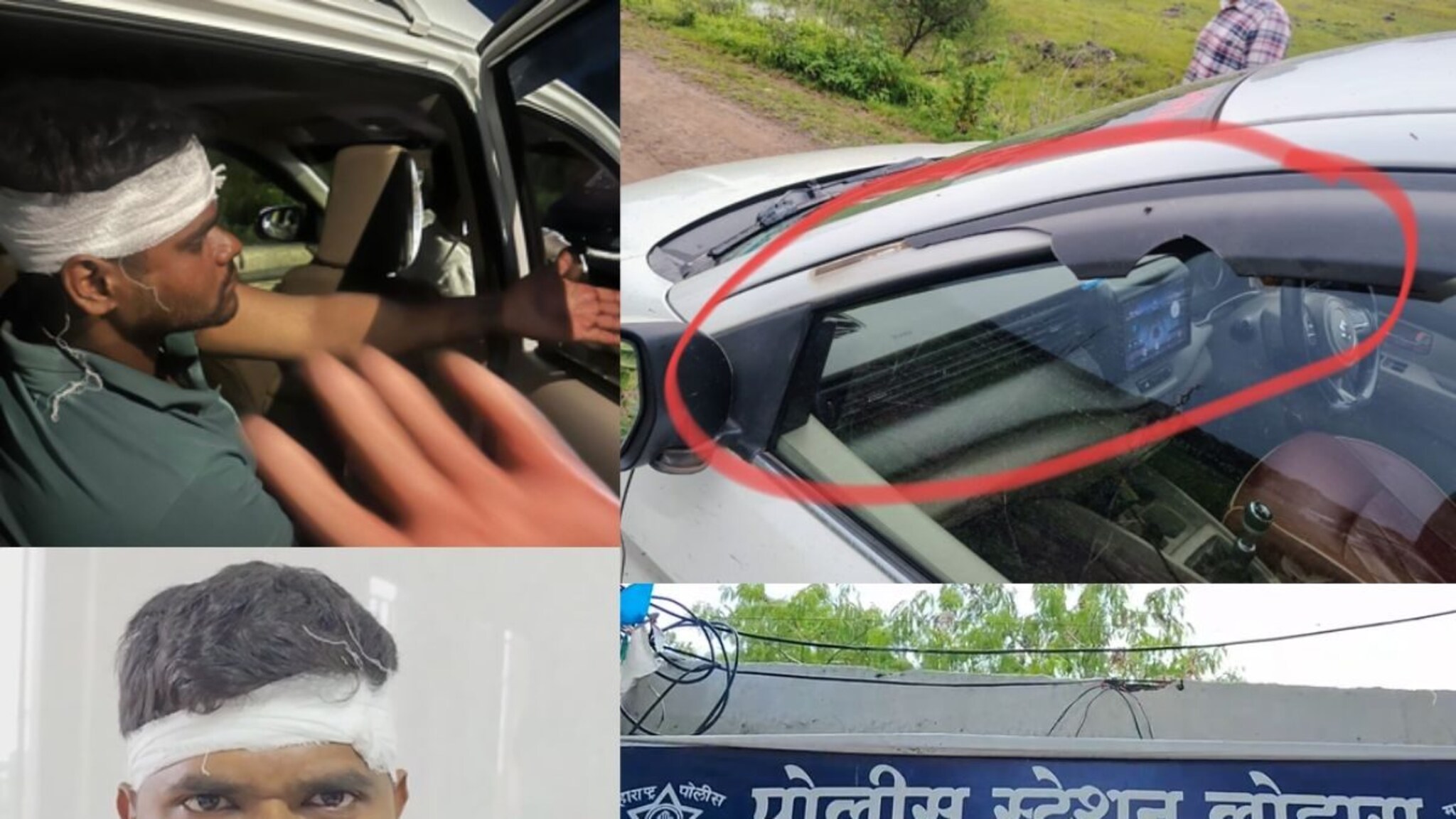 पवनचक्की कंपनीत पुन्हा राडा, कर्मचाऱ्यांचे हात पाय मोडले, डोळ्यांना गंभीर इजा, गावगुंडांचा धुडगूस