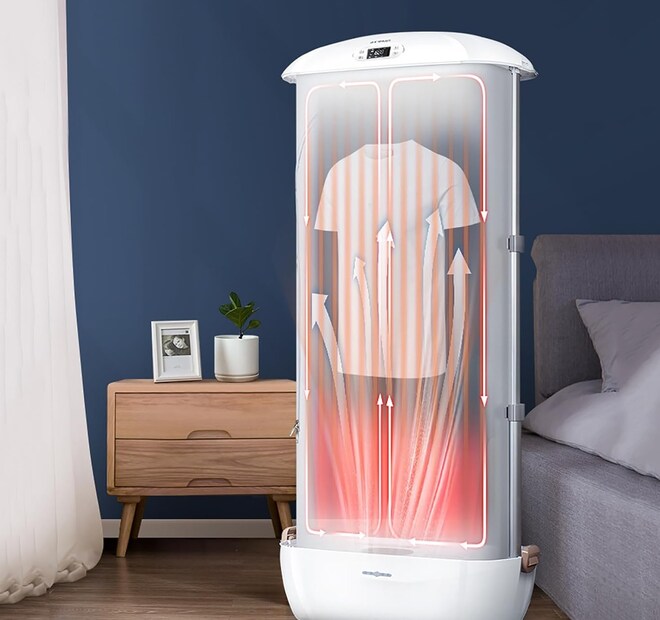 काही लोकप्रिय ब्रँड:Livpure Portable Dryer, Smart Shelter Dryer, EaseDry Foldable Dryer