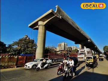 *मेट्रोच्या कामासाठी घोडबंदर वरील वाहतूक मार्गांमध्ये केला बदल* *मेट्रोच्या कामासाठी घोडबंदर वरील वाहतूक मार्गांमध्ये केला बदल*