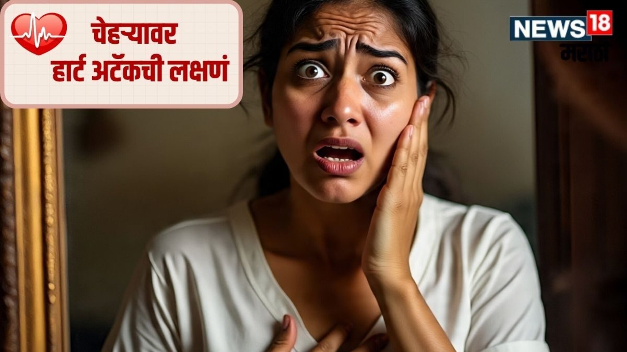 Heart Attack : चेहऱ्यावरूनच समजतं हार्ट अटॅक येणार आहे, दिसतात अशी लक्षणं