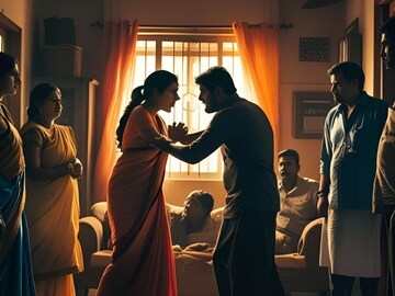 चारित्र्यावर सारखा संशय घ्यायचा, अखेर पत्नीने पतीसोबत केलं भयकंर, अख्खं गाव हादरलं 