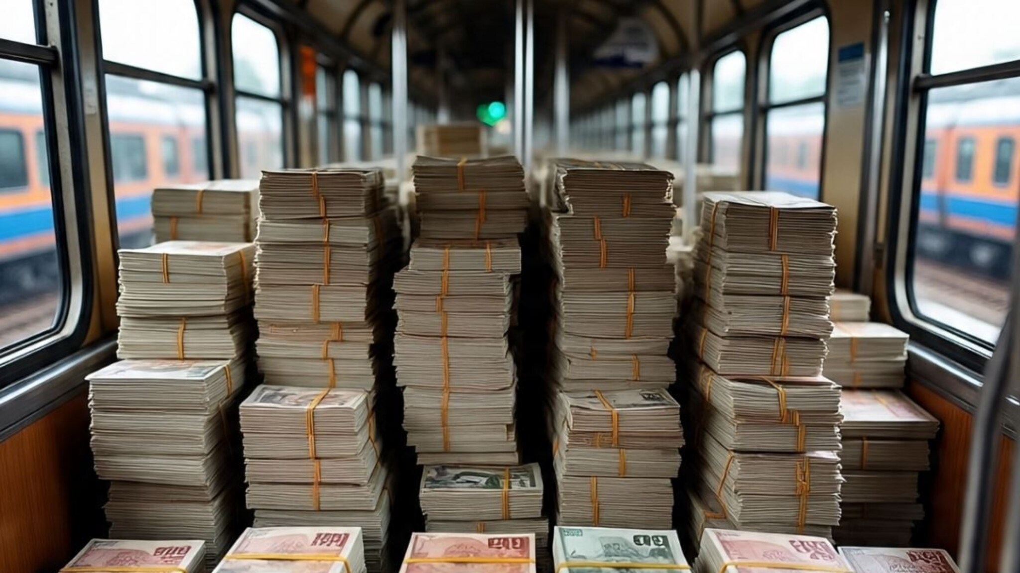 Indian Railway : भारतातील अशी ट्रेन जिच्या प्रत्येक डब्यात असतात पैसे